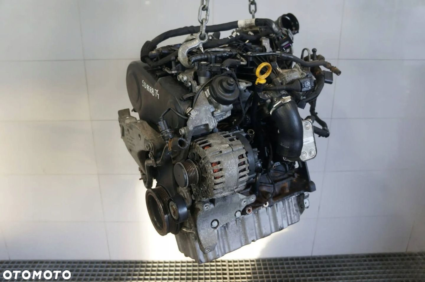 SILNIK KOMPLET OSPRZĘT 2.0 TDI CFF VW PASSAT B7 CC A3 8P GOLF VI SUPERB - 10