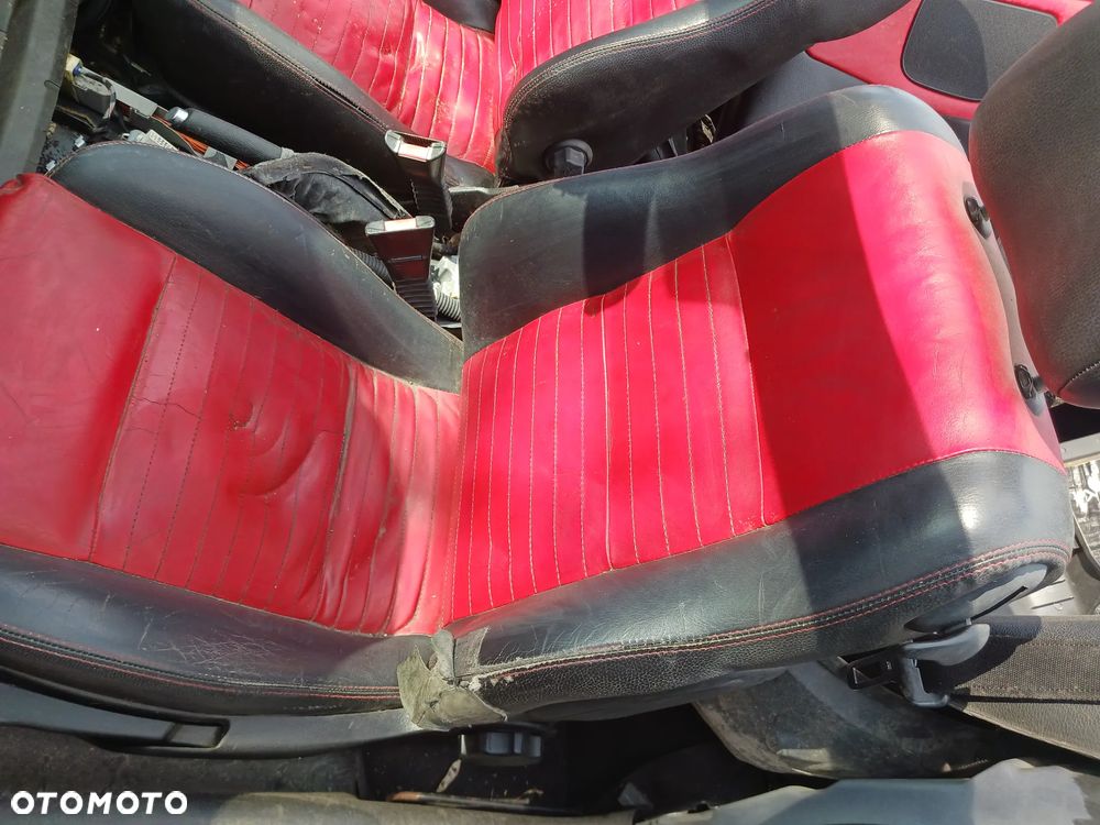 Fotele kanapa boczki komplet Opel Astra G Bertone Cabrio Coupe 3D - 3