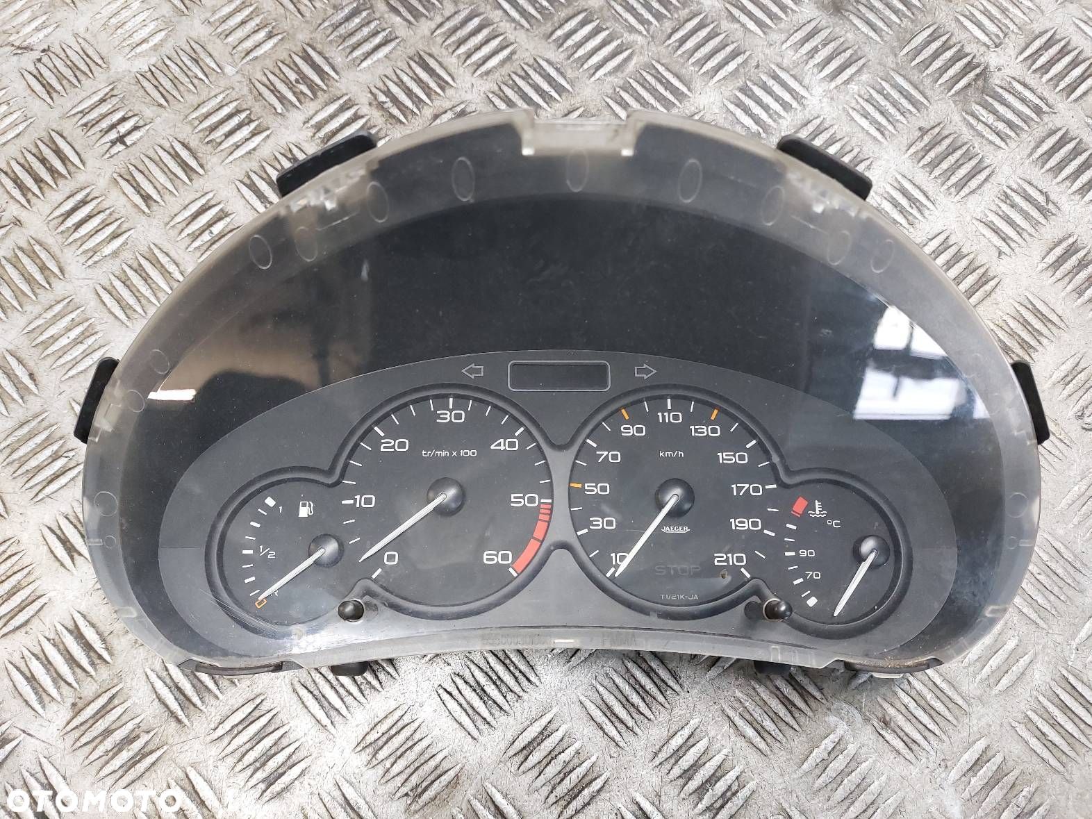LICZNIK ZEGARY PEUGEOT 206 I 1.4 HDI 9648836380 - 1