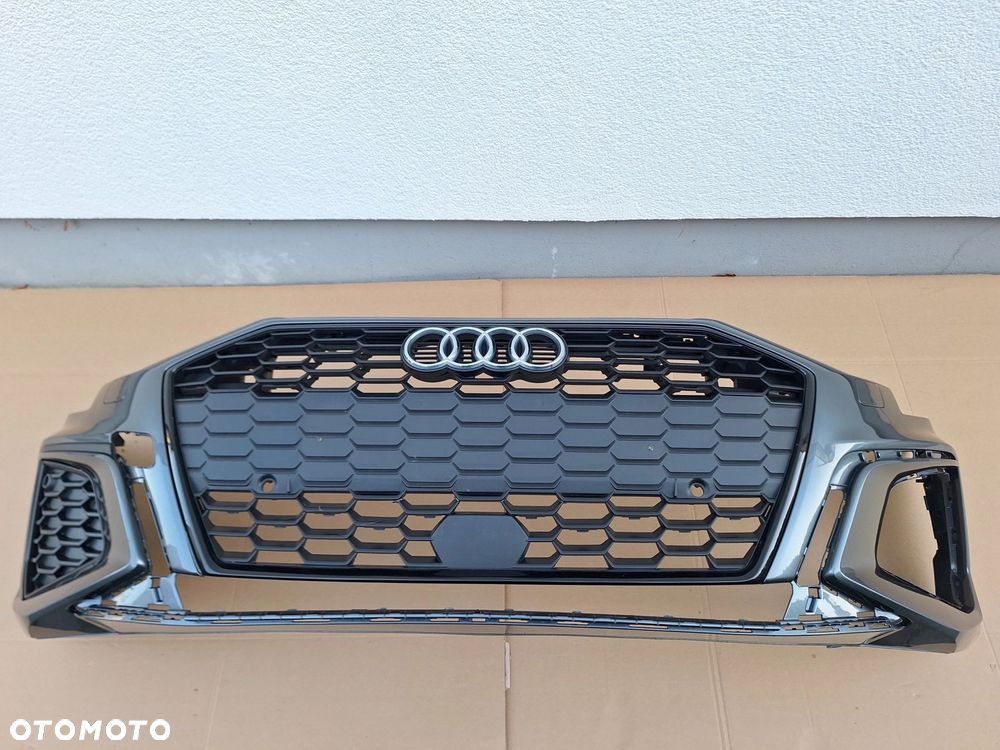 AUDI A3 8Y S-LINE 20-25 ZDERZAK PRZÓD PRZEDNI KRATKA STELAŻ GRILL ORYG AUDI 8Y0807437F WYSYŁKA 24H - 1