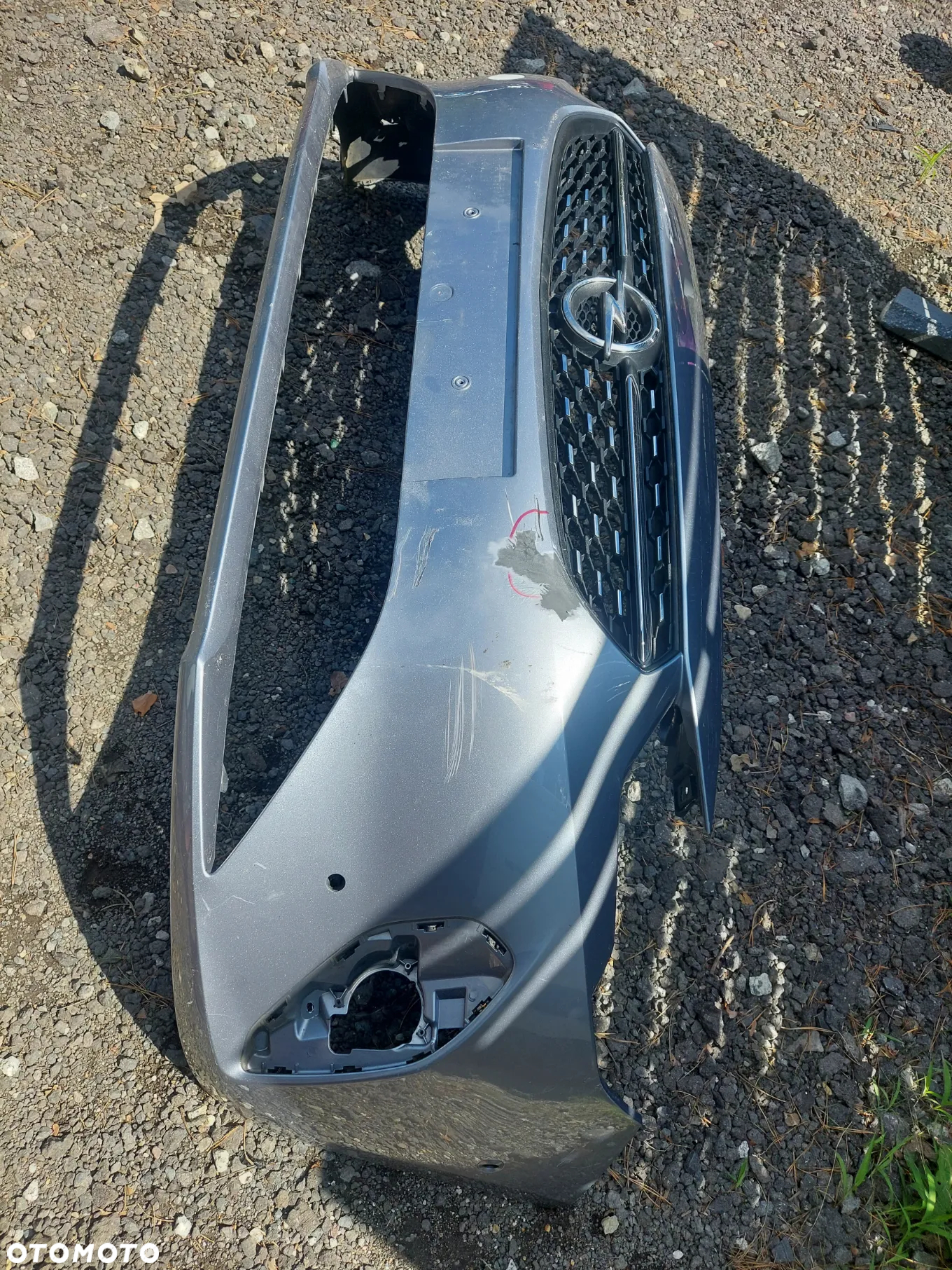 Opel Corsa f zderzak przód grill na pdc - 2