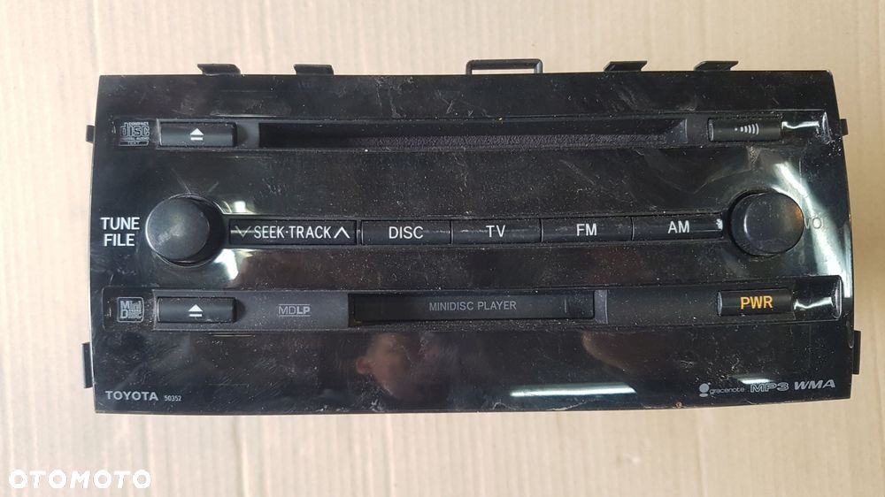 toyota prius ii 03-09 radio - 1