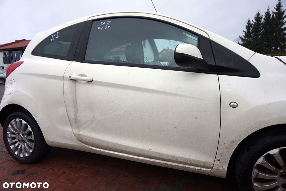 DRZWI PRZEDNIE PRAWE KA II RU8 F9  BIAŁY FORD 2008-2016 - 2