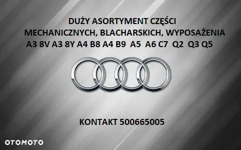FELGI 5X112 17 7,5Jx17H ET43 8V0601025 BK AUDI A3 8V * - 5