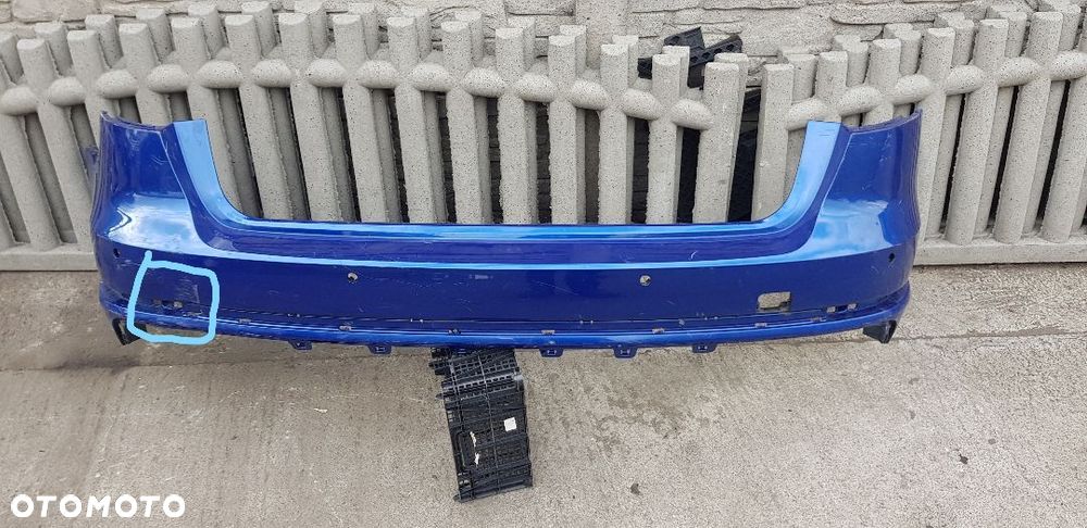 AUDI A4 S-LINE 8W9 ZDERZAK TYŁ 8W9807511M - 2