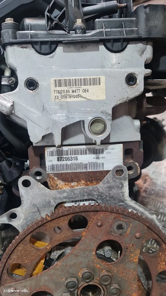 Motor Completo BMW  M47  163cv 16v Serie 3 320d M47D20 - 4