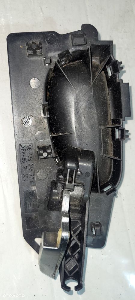 Klamka wewnętrzna Peugeot 307 przód lewy - 2