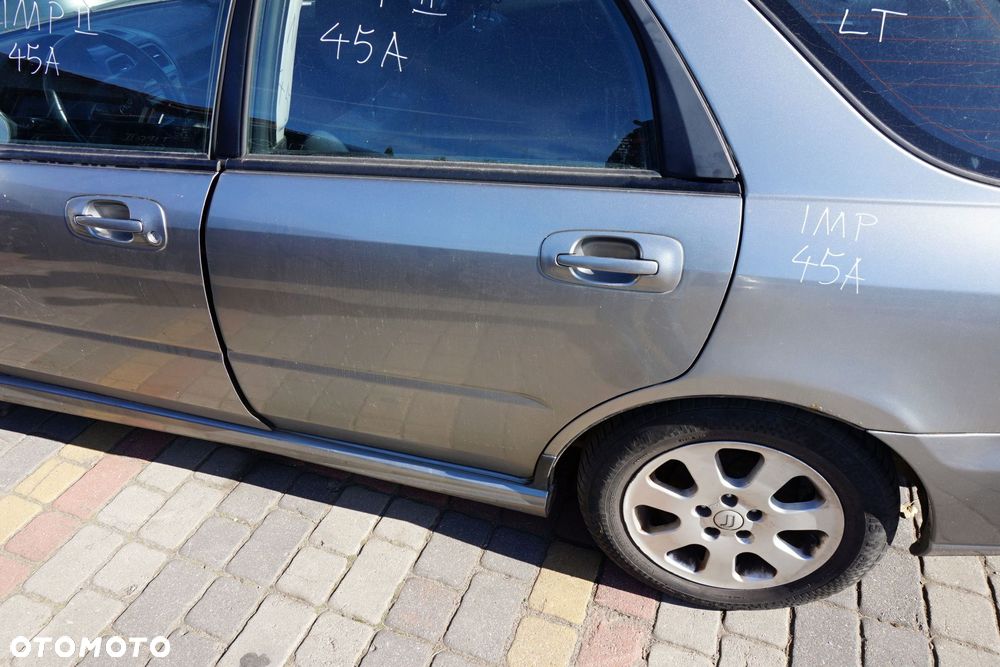 DRZWI TYLNE LEWE IMPREZA II GD LIFT KOMBI 45A  SZARY SUBARU 2006-2007 - 2