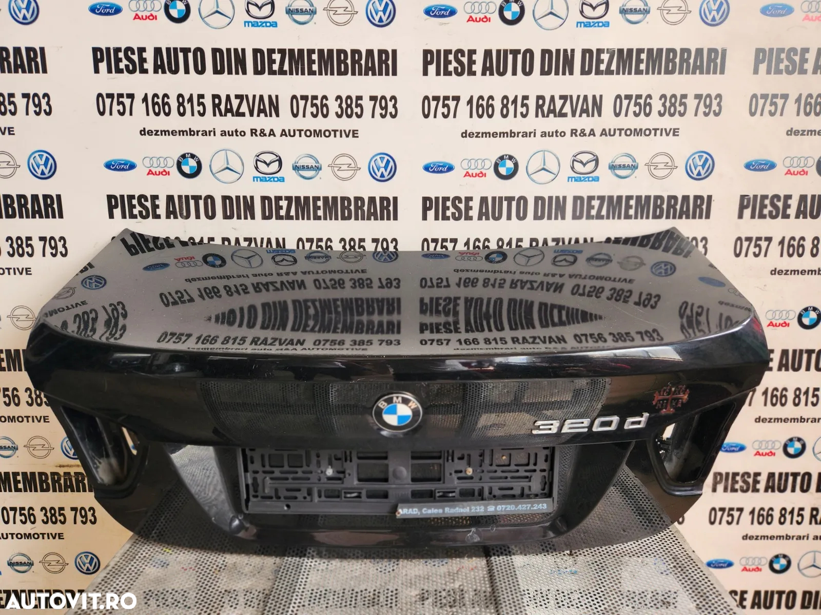 Capota Spate Portbagaj Haion Hayon Bmw E90 NFL Neagra - Dezmembrari Arad - 2