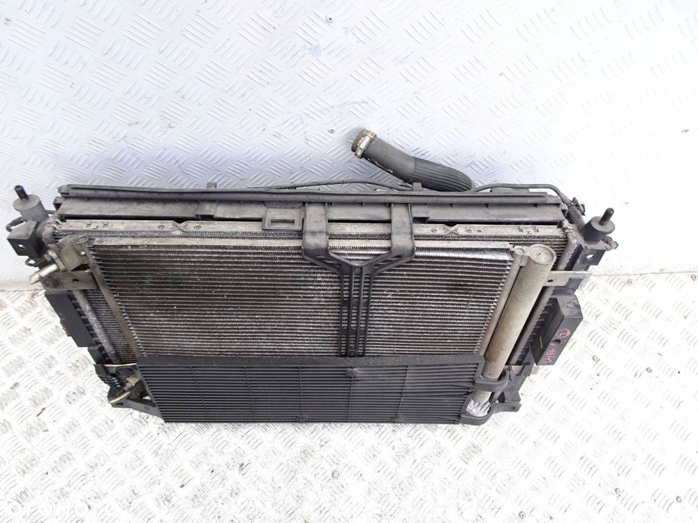chłodnica wody + wentylator citroen c4 picasso ii 1.6 e-hdi - 2