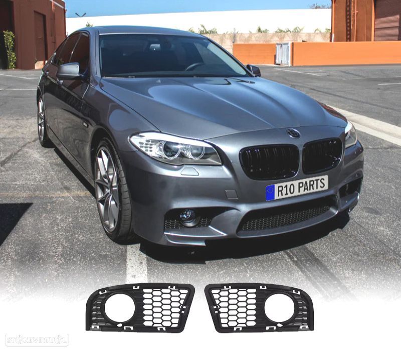 GRELHAS DE FAROIS NEVOEIRO BMW F10 F11 LCI 13-17 PARA-CHOQUES LOOK M5 - 1