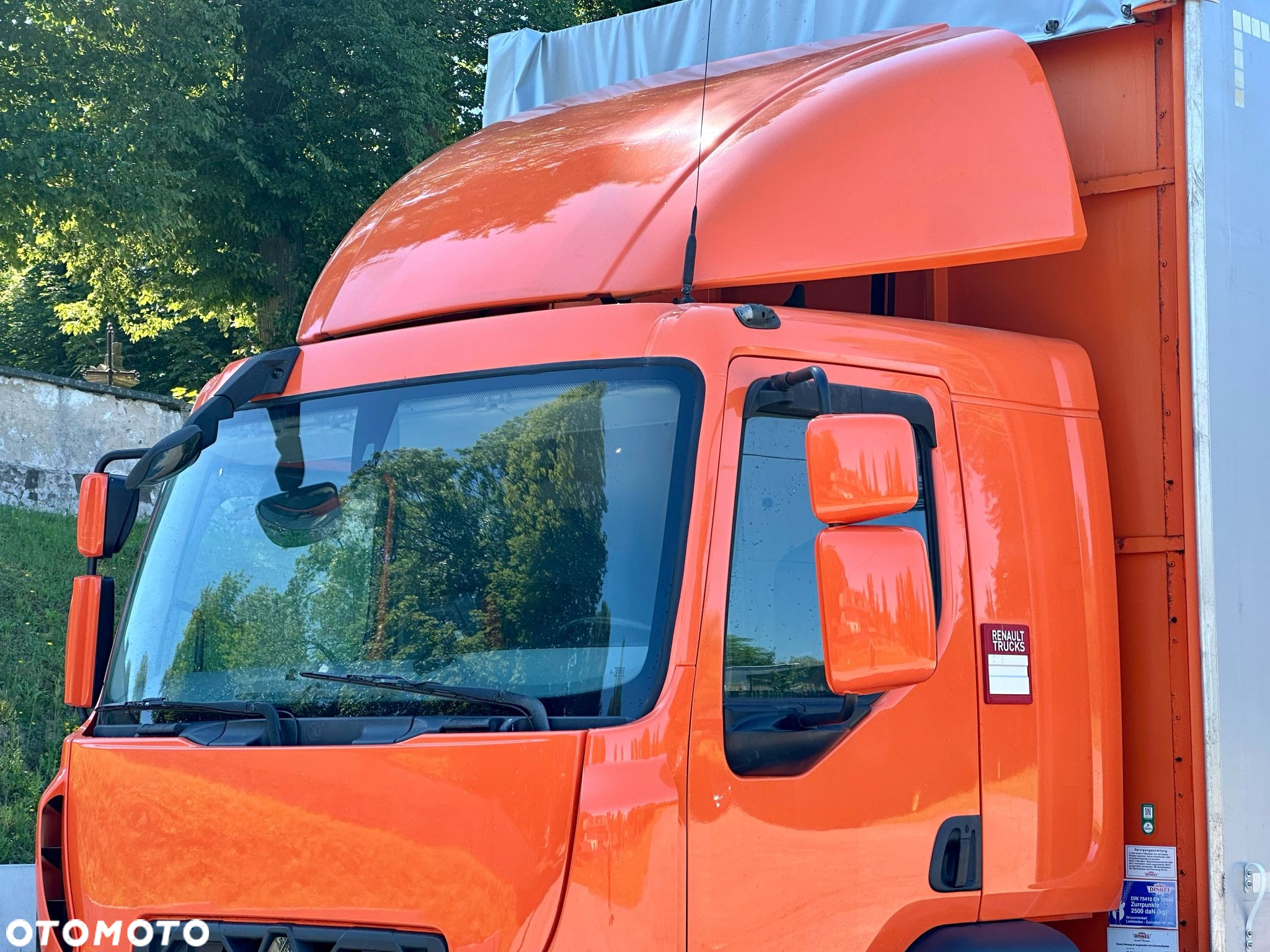 Renault D 18 / 280 / FIRANKA / WINDA / 8.6 M DŁUGOŚCI / 21 EUROPALET / NOWE OPONY / ŁADOWNOŚĆ 9.380 KG / AUTOMAT / SERWISOWANA / SPROWADZONA - 12
