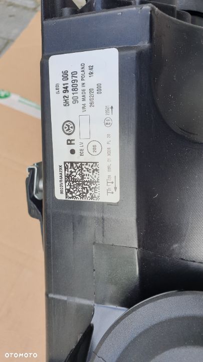 Lampa led kompletna Vw Golf 8 VIII komplet - 10