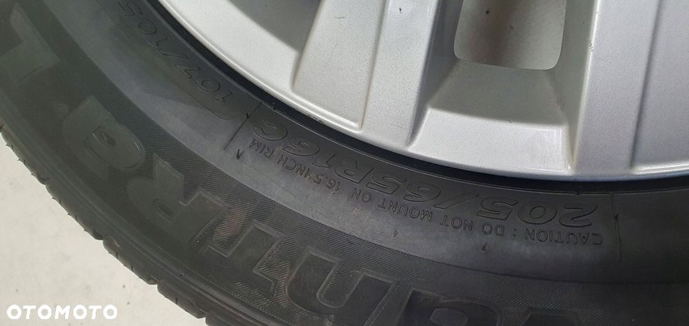 felgi vw t5 t6 6.5x16" et51 7e0601025n 5x120 opony lato 8mm 205/65 r16 - 8