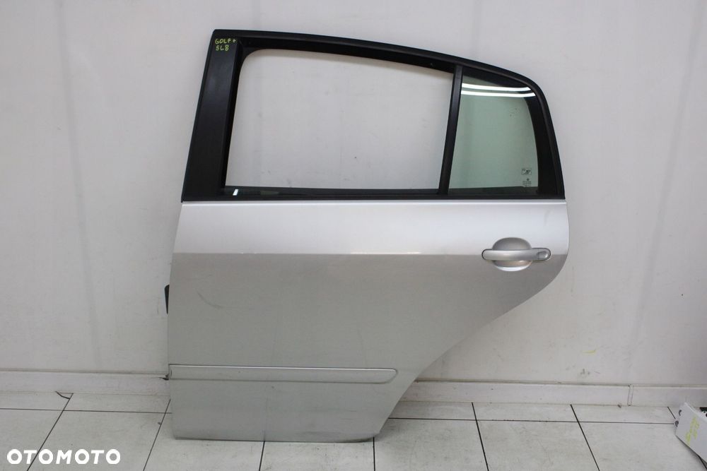 VW GOLF V 5 PLUS 2005R- DRZWI LEWY LEWE TYŁ TYLNE LA7W - KOD LAKIERU - 1