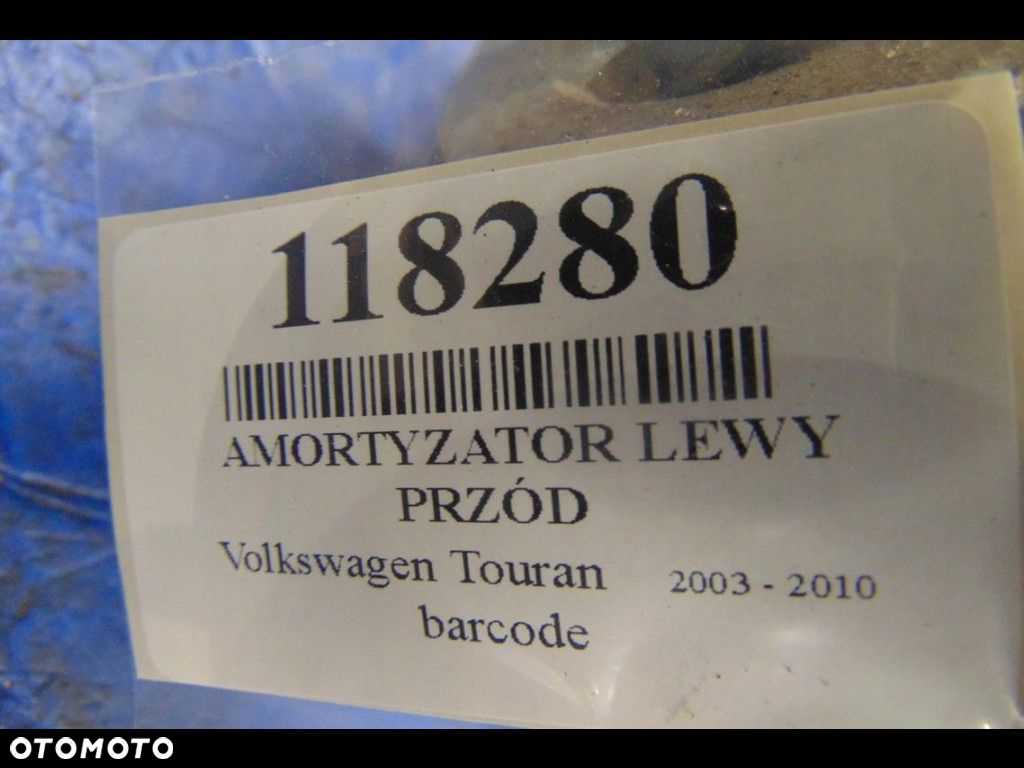 VOLKSWAGEN TOURAN 1.9TDI AMORTYZATOR LEWY PRZÓD - 6