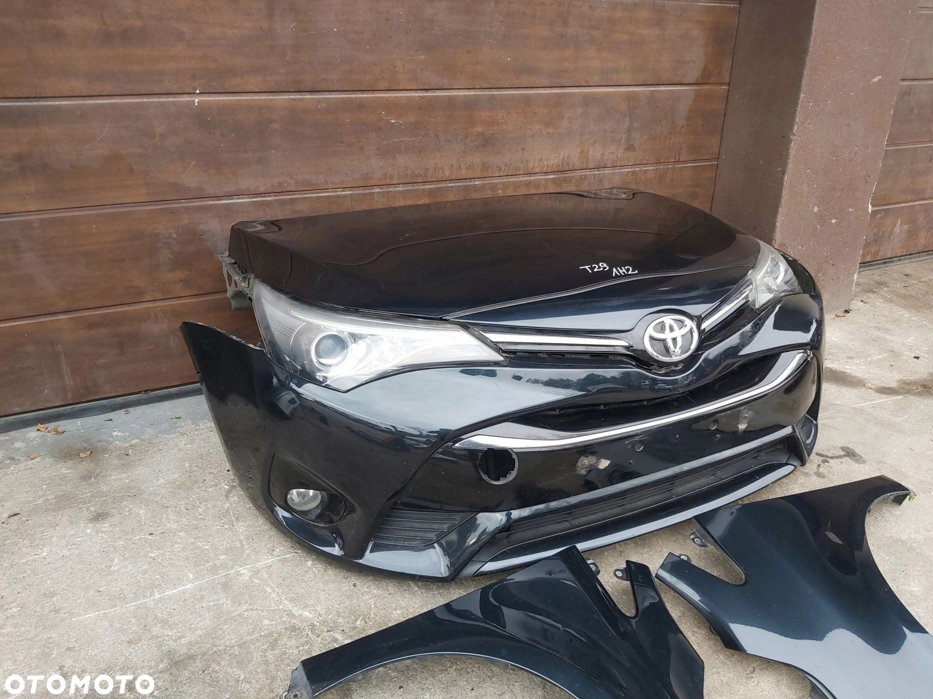 Toyota AVENSIS T27 lift zderzak przód kompletny maska błotnik pas przedni - 3
