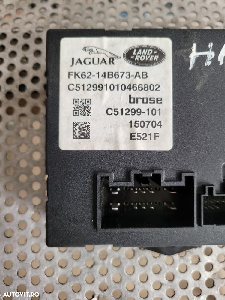 Modul Portbagaj Haion Hayon Land Rover Range Rover Sport L494 Cod FK62-14B673-AB An 2014-2015-2016-2017-2018 Dezmembrez Range Rover Sport L494 An 2014-2018 Volan Stanga 3.0 Diesel 306DT - 3