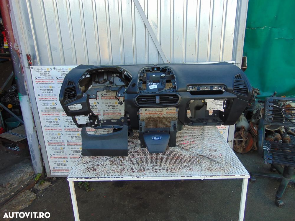 Plansa Bord Ford Ecosport airbag sofer pasager genunchi airbag-uri stanga dreapta - 1