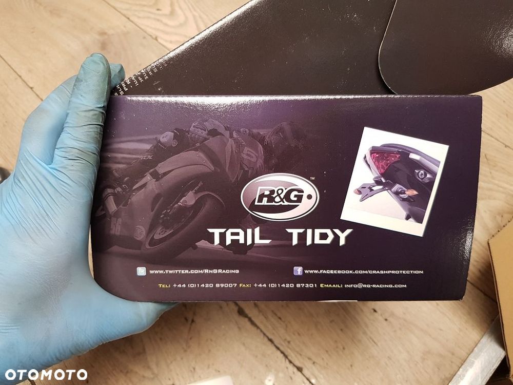 Uchwyt tablicy lampa R&G LP0150BK Honda CRF 250 Rally - 9