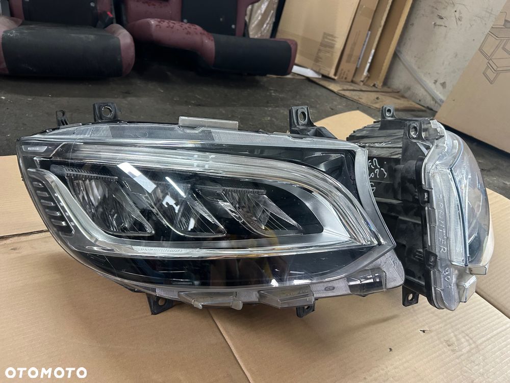 Mercedes Sprinter A910 lampa przedni Full Led przód lewa prawa A9109067100 A9109067200 - 8