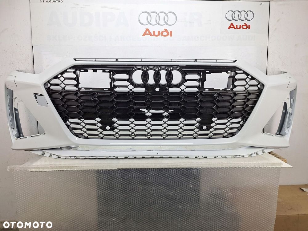 ZDERZAK AUDI RS6 RS-6 4K 4K8 C8 2019-2024 ORYGINAŁ OE ASO GRILL A KRATKA - 1
