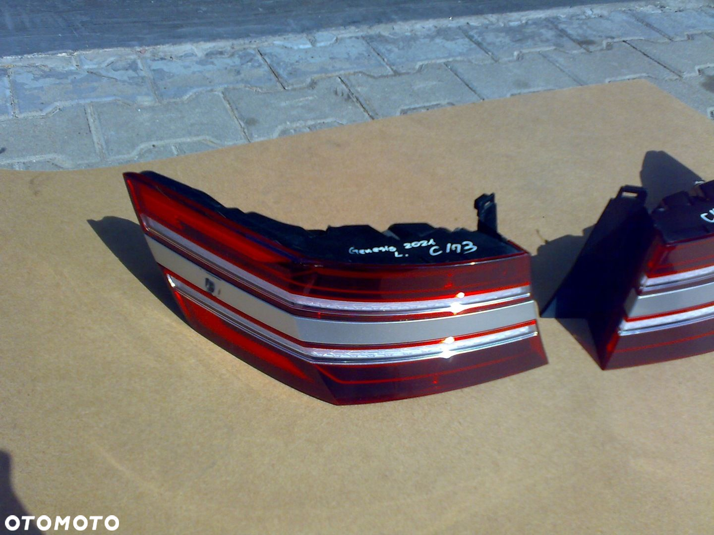 GENESIS G80 2020 2021 2022 LAMPA TYLNA TYŁ CZĘŚCI - 3