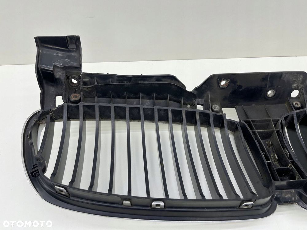 BMW 7 E65 LIFT ATRAPA GRILL NERKI CHROM 7145738 - 11