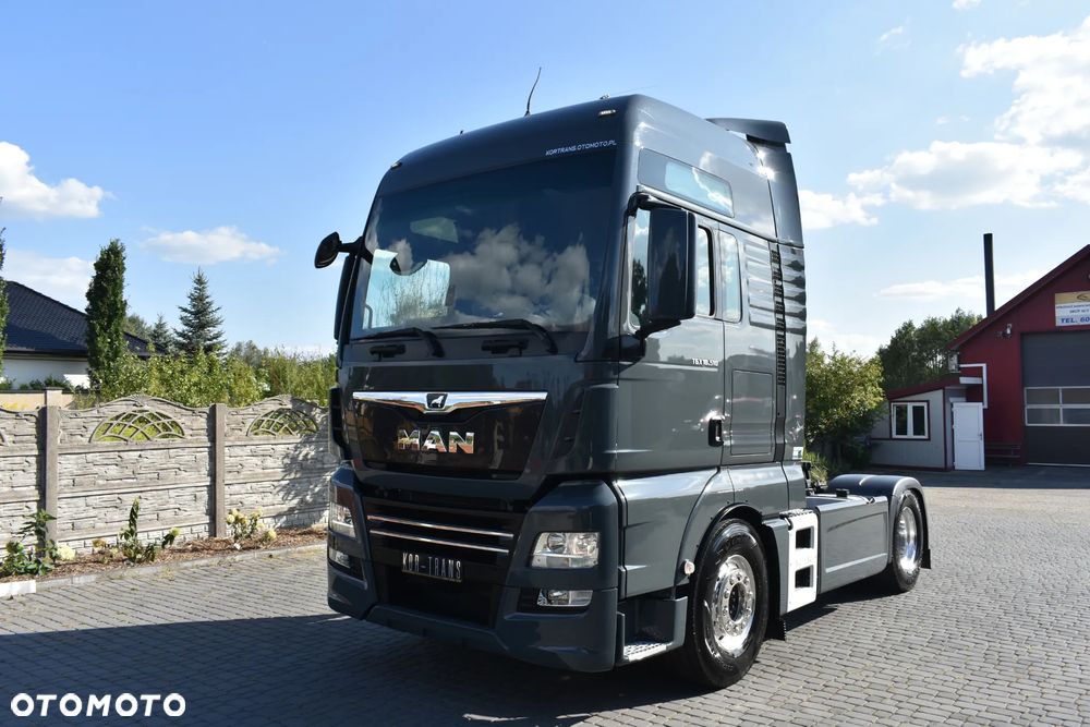 MAN TGX 18.510 // FULL LED  // 6X NOWE OPONY // NAVI // RETARDER // ALUFELFI ALCOA // ZABUDOWY MIĘDZYOSIOWE // SUBOFER // KLIMA POSTOJOWA // XENON // MAXX // - 2