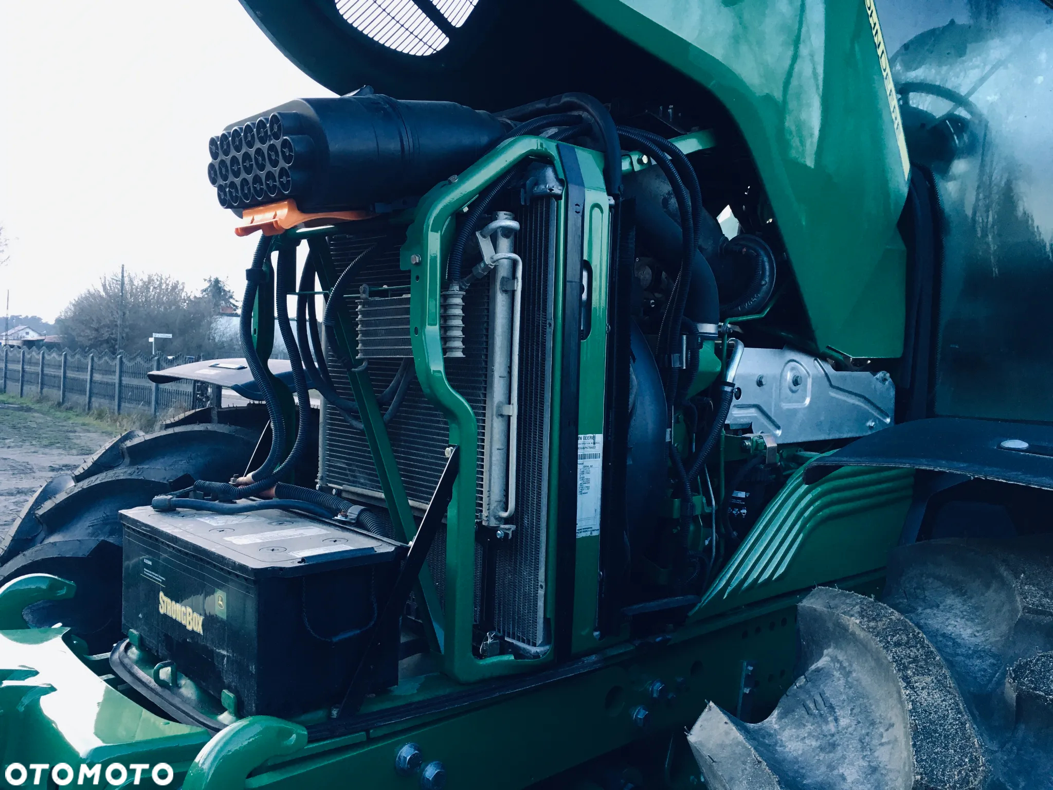 John Deere 7430 Premium Nowe opony Pneumatyka Video - 7