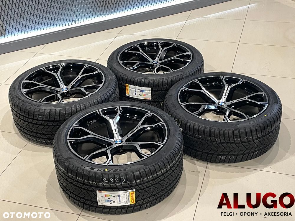 Kompletne Koła 21" 5x112 Carbonado Ring Bmw X5 X7 7 series - 3