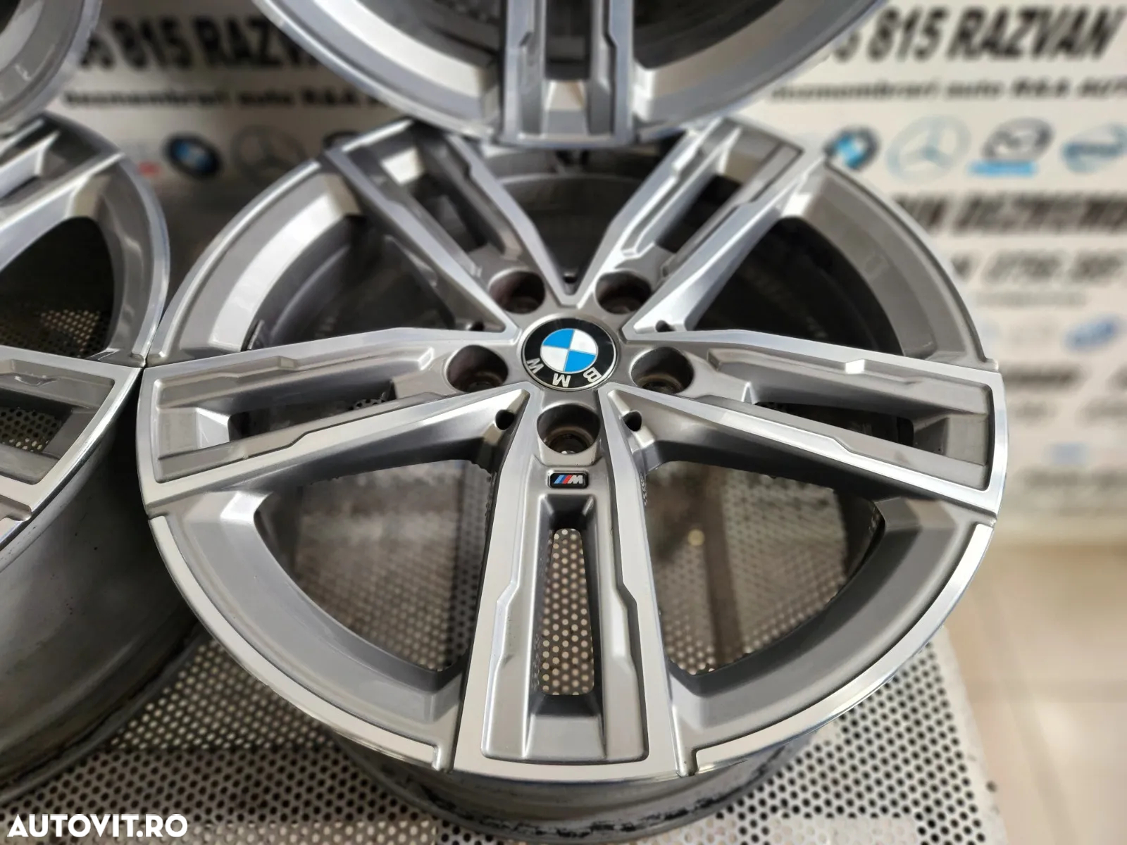Set Jante Originale Bmw R17 Style 550M F40 F44 F45 Mini Cod  Cu Senzori Presiune - Dezmembrari Arad - 6