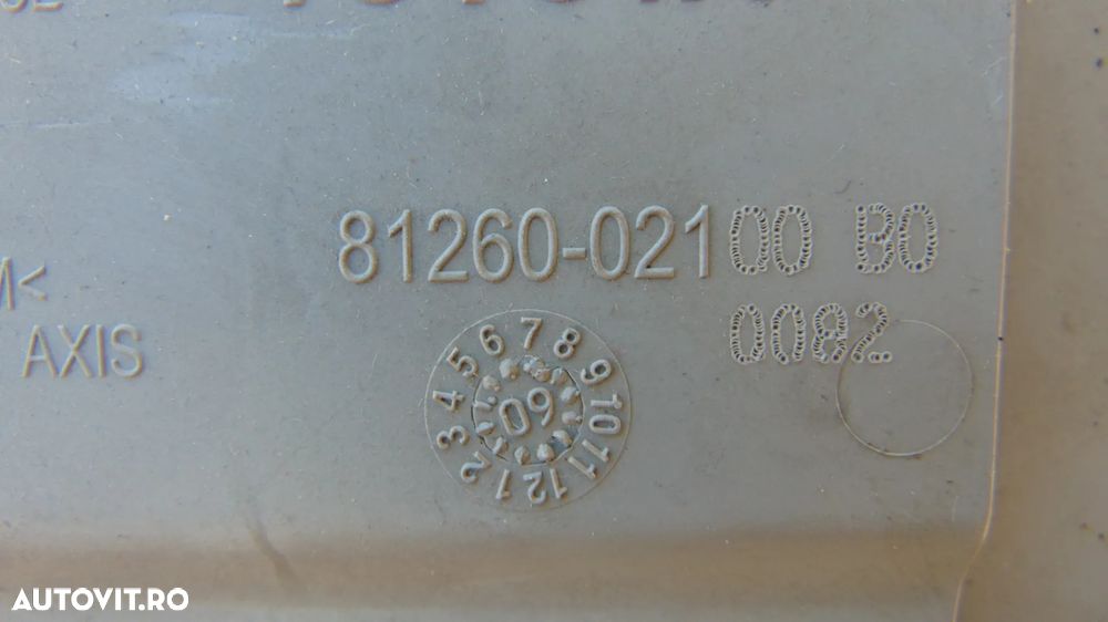 Plafoniera Toyota Auris an 2006-2012 cod 81260-02100B0 - 3