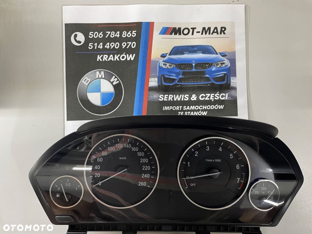 Bmw licznik zegary 6WA EUROPA  BMW f30 f31 f32 f33 f34 f36 headup display zrobimy pod vin 9232895 - 2
