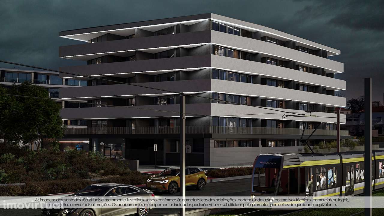 T1 Novo Último Piso c/ Lugar de Garagem em Santa Marinha (VL8) - Grande imagem: 3/15