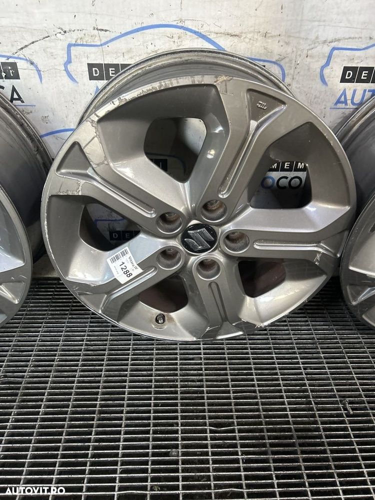 Jante aliaj Suzuki Vitara IV 2014 - 2018 (1288) R17 ET50 NECESITA REPARATII - 4