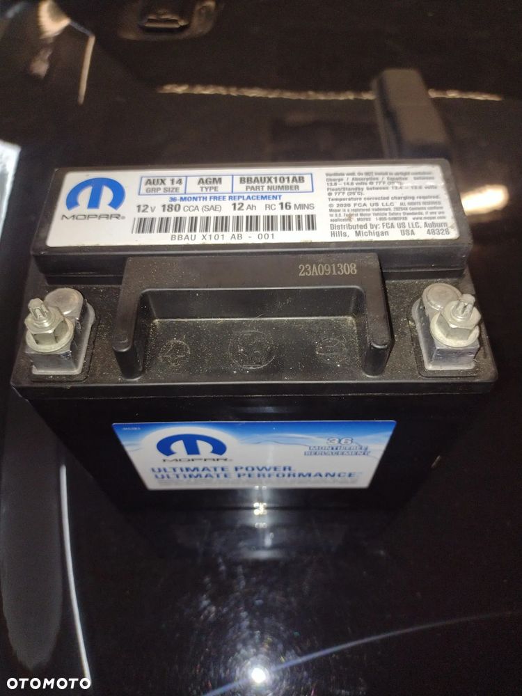 JEEP WRANGLER JL AKUMULATOR DODATKOWY 12V 12AH - 3