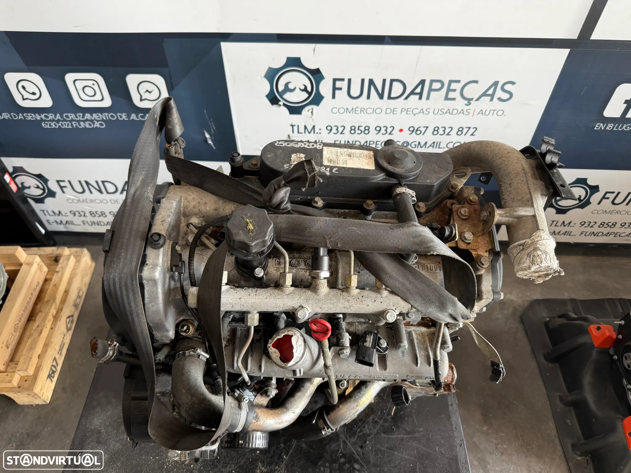 Motor Fiat Ducato 2.3 JTD 110Cv Ref: F1AE0481C - 4