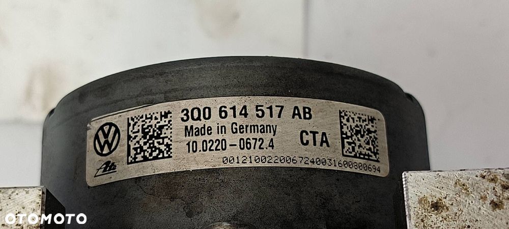 POMPA ABS HAMULCOWA VOLKSWAGEN PASSAT B8 R-LINE 3Q0614517AB - 5