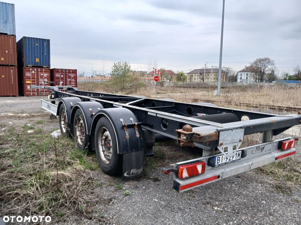 Fliegl SDS01 przyczepa podkontenerowa_oś podnoszona_lekka_2020 - 1