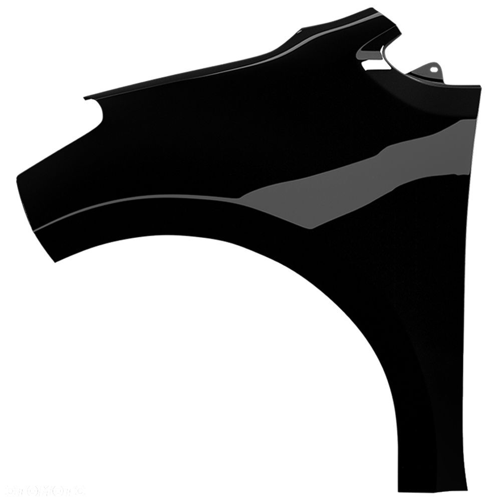 BLU Błotnik VOLKSWAGEN VW UP! LIFT LC9X lewy przód czarny 2016- TiefSchwarz - 2