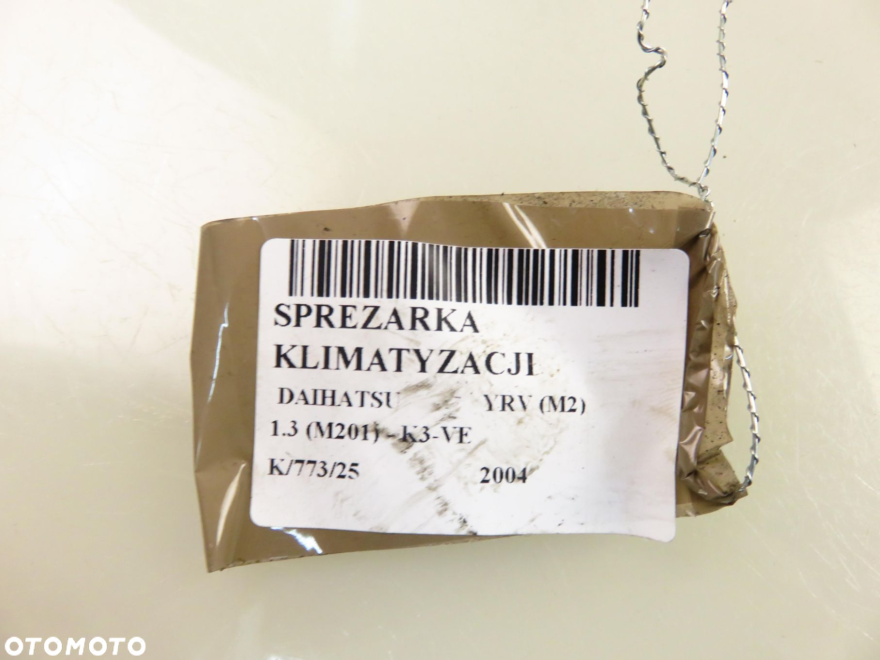 KOMPRESOR KLIMATYZACJI DAIHATSU YRV 1.3 (M201) 87 - K3-VE 4472206910 - 10