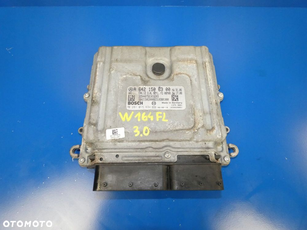 MERCEDES ML W164 3.0 CDI KOMPUTER SILNIKA - 1