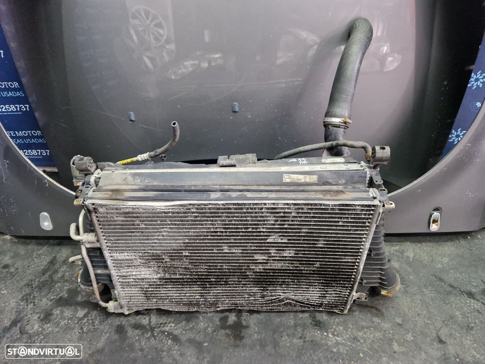 Frente completa usada SAAB 93 2.2 capot parachoques oticas guardalamas - 6