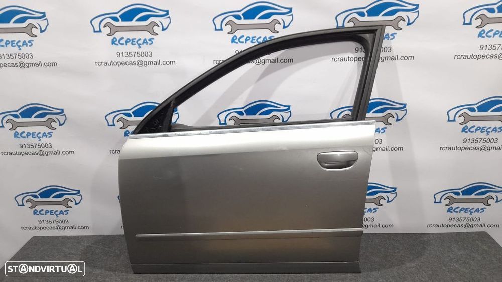 PORTA PORTAS FRENTE FRONTAL ESQUERDA AUDI A4 B6 8E0831051 FECHO ELEVADOR MOTOR PUXADOR VIDRO RETROVISOR RETROVISORES - 5