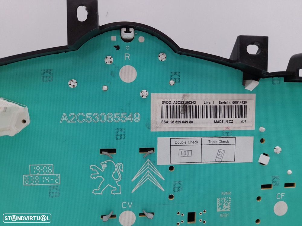 Quadrante / painel de instrumentos PEUGEOT 207 (WA_, WC_) - 4