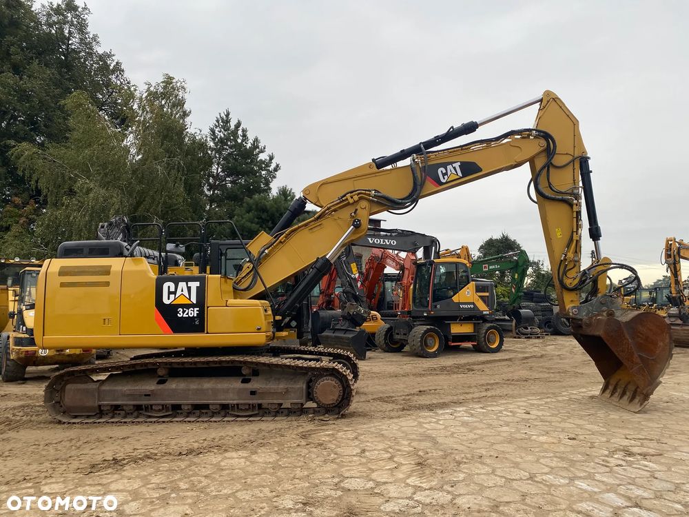 Caterpillar CAT 326 FLN, 9200 MTH, RAMIĘ 3X ŁAMANE, Z NIEMIEC, - 2