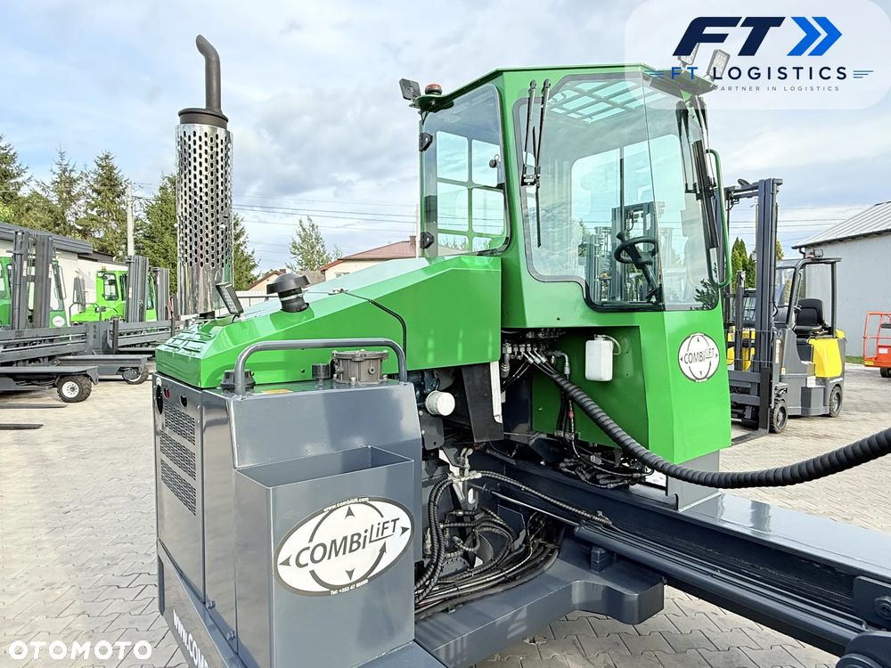 Combilift WÓZEK CZTEROKIERUNKOWY - WIELOKIERUNKOWY | COMBILIFT C6000XL | DIESEL | TRIPLEX 5500 MM | POZYCJONER WIDEŁ | WOLNY SKOK | NOWE OPONY | OGRZEWANIE | PO SERWISIE | STAN IDEALNY - 19