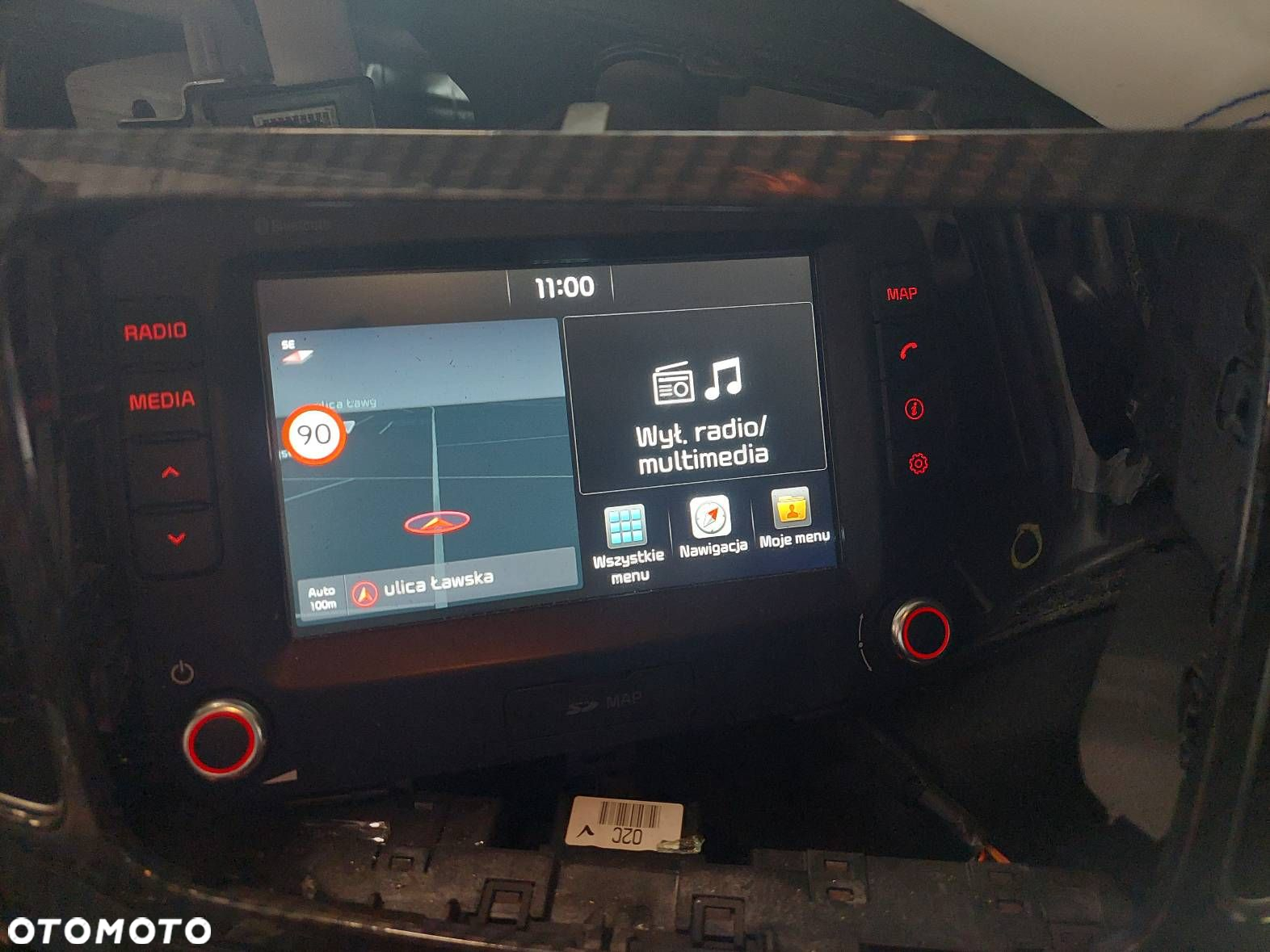 RADIO ODTWARZACZ CARENS IV LIFT NAVI BLUETOOTH - 8