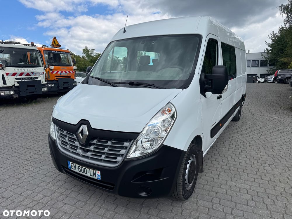 Renault Master L3H2 paka 2,7m 2017r. 7osob Brygadówka KLIMATYZACJA Navi - 2